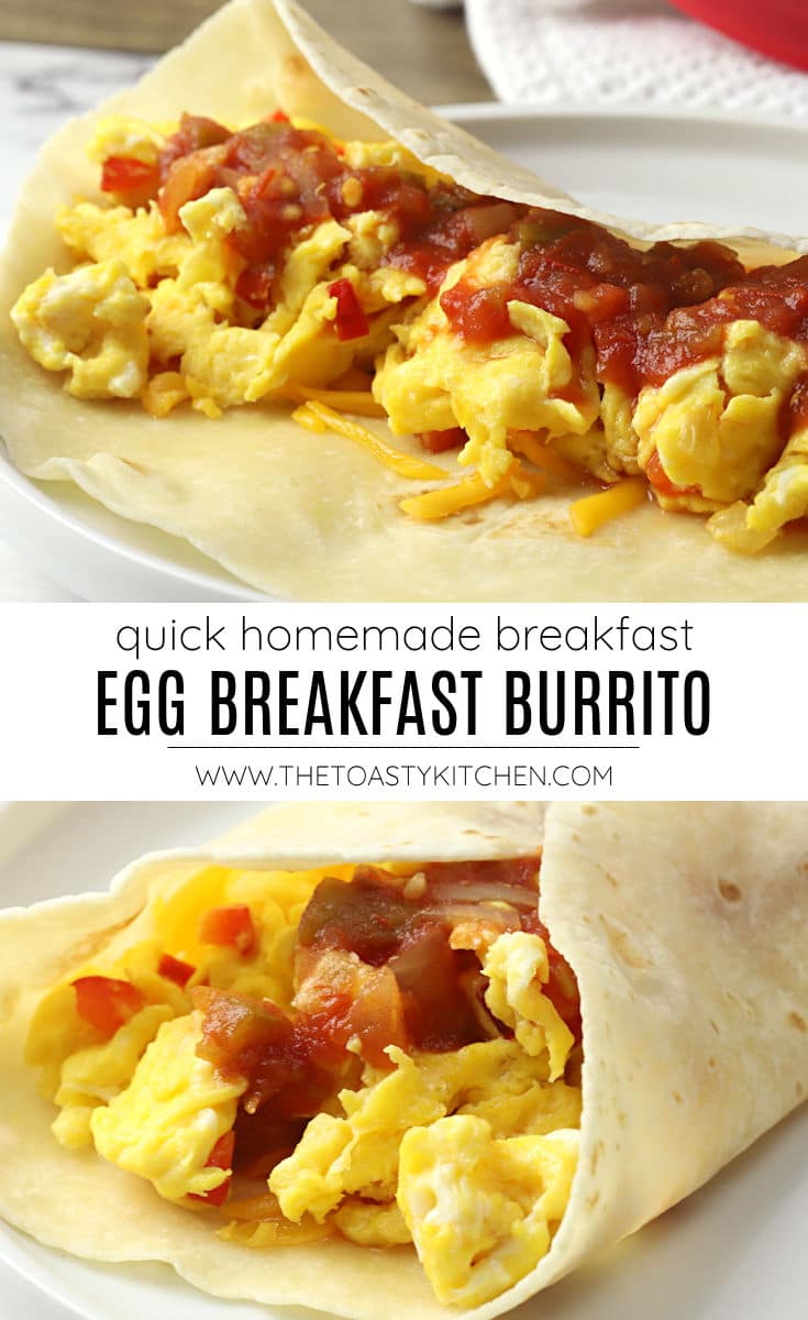 Egg breakfast burrito recipe.