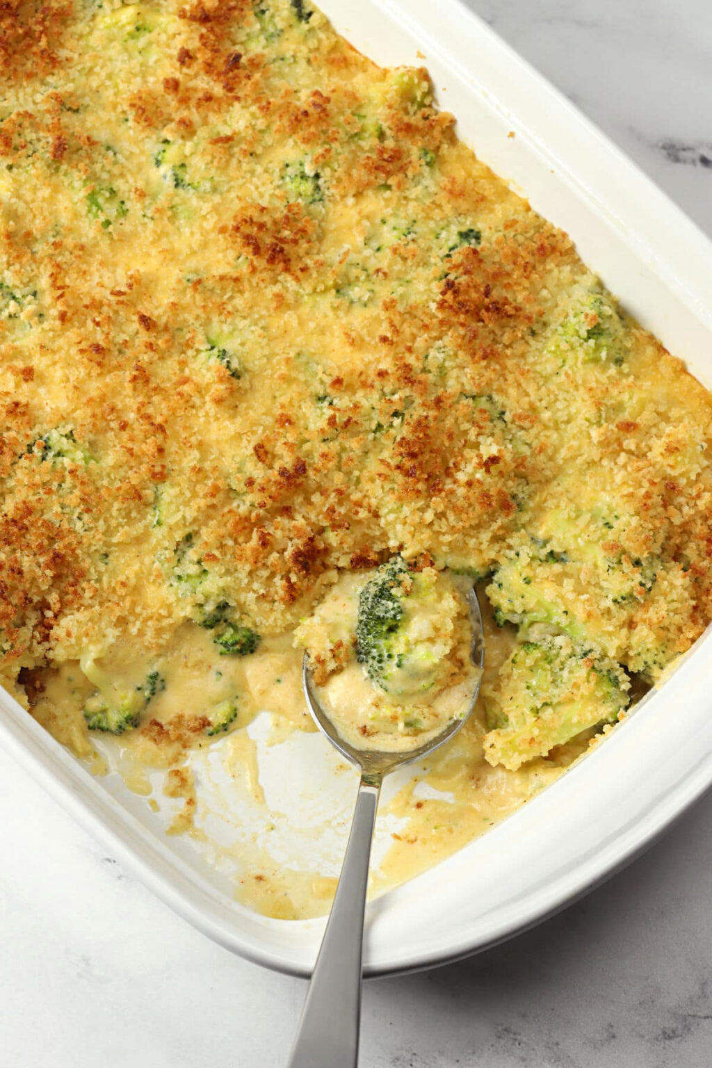 Cheesy Broccoli Casserole - The Toasty Kitchen