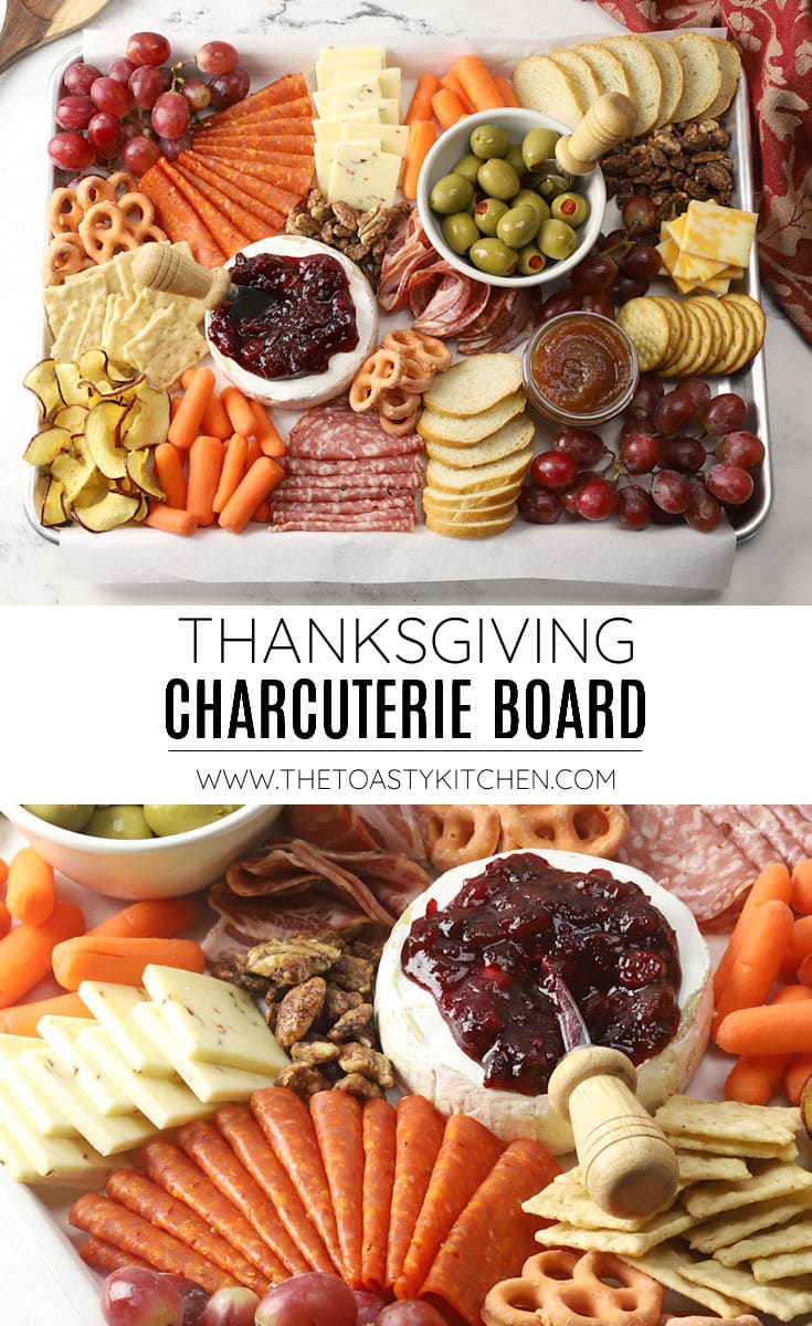 Thanksgiving charcuterie board recipe.