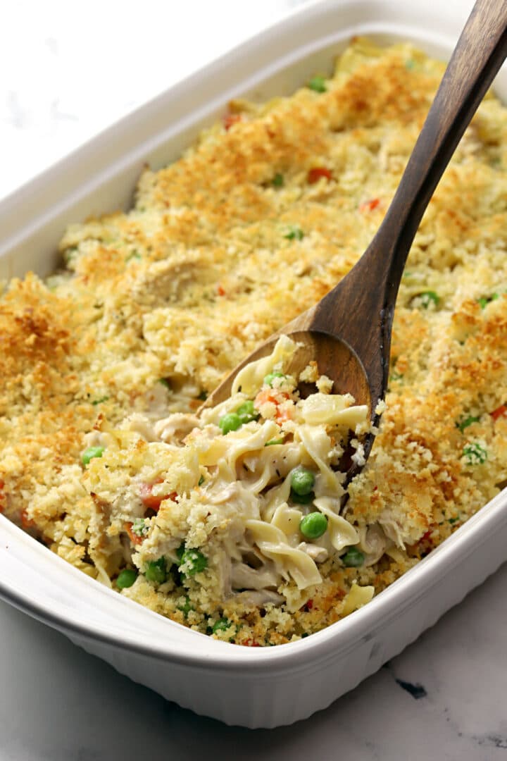 Chicken Noodle Casserole - The Toasty Kitchen