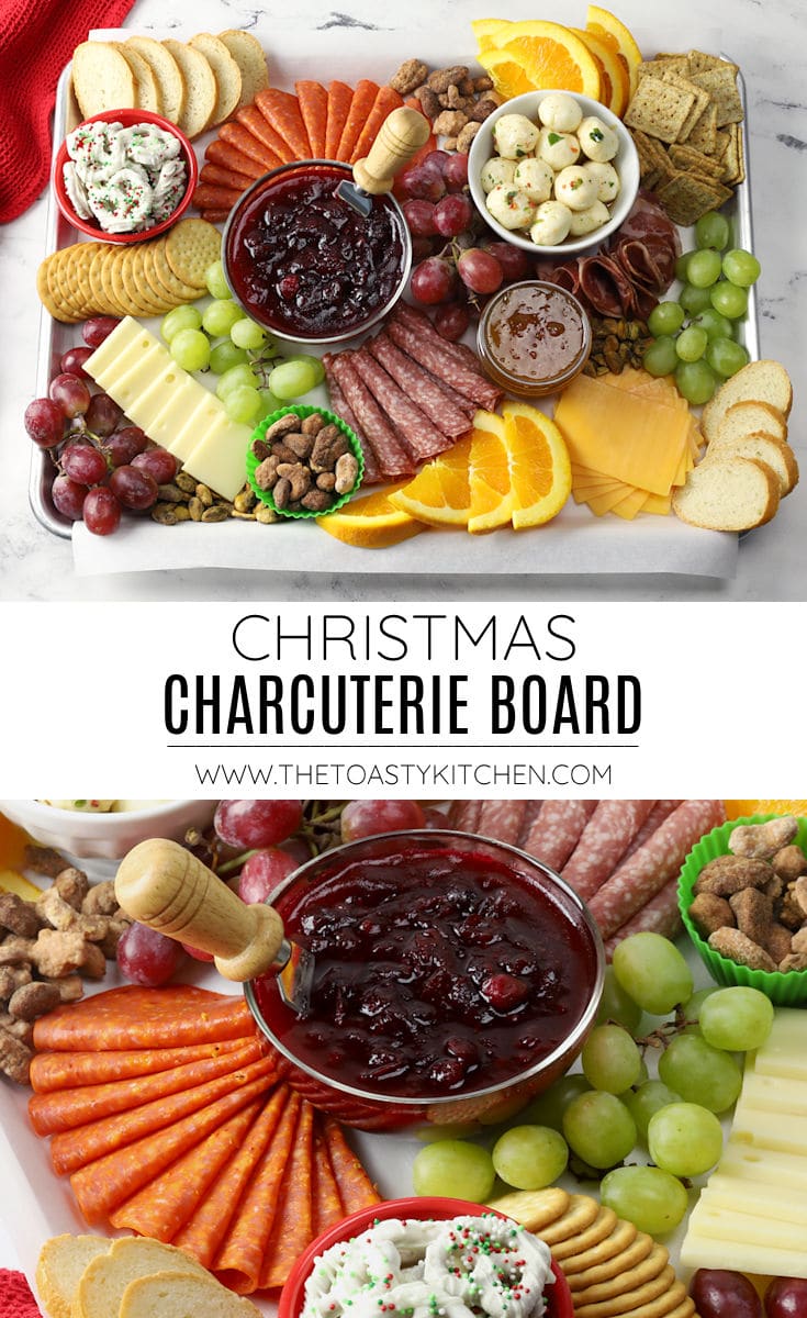 Christmas charcuterie board recipe.