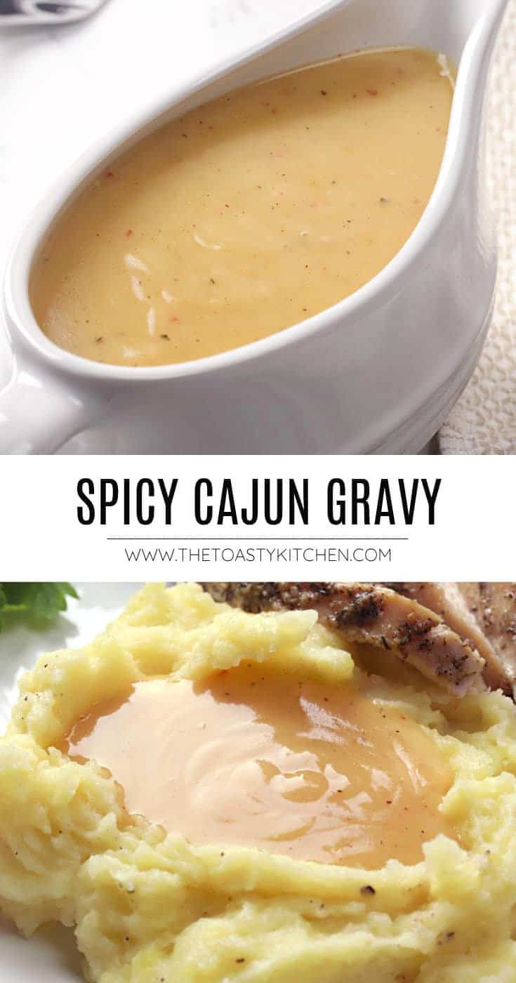 Spicy Cajun gravy recipe.
