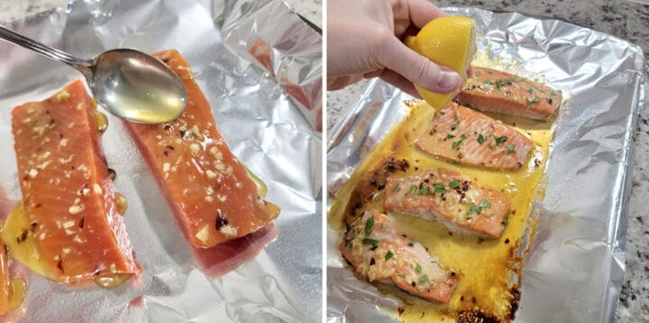 Honey Garlic Baked Salmon - The Toasty Kitchen