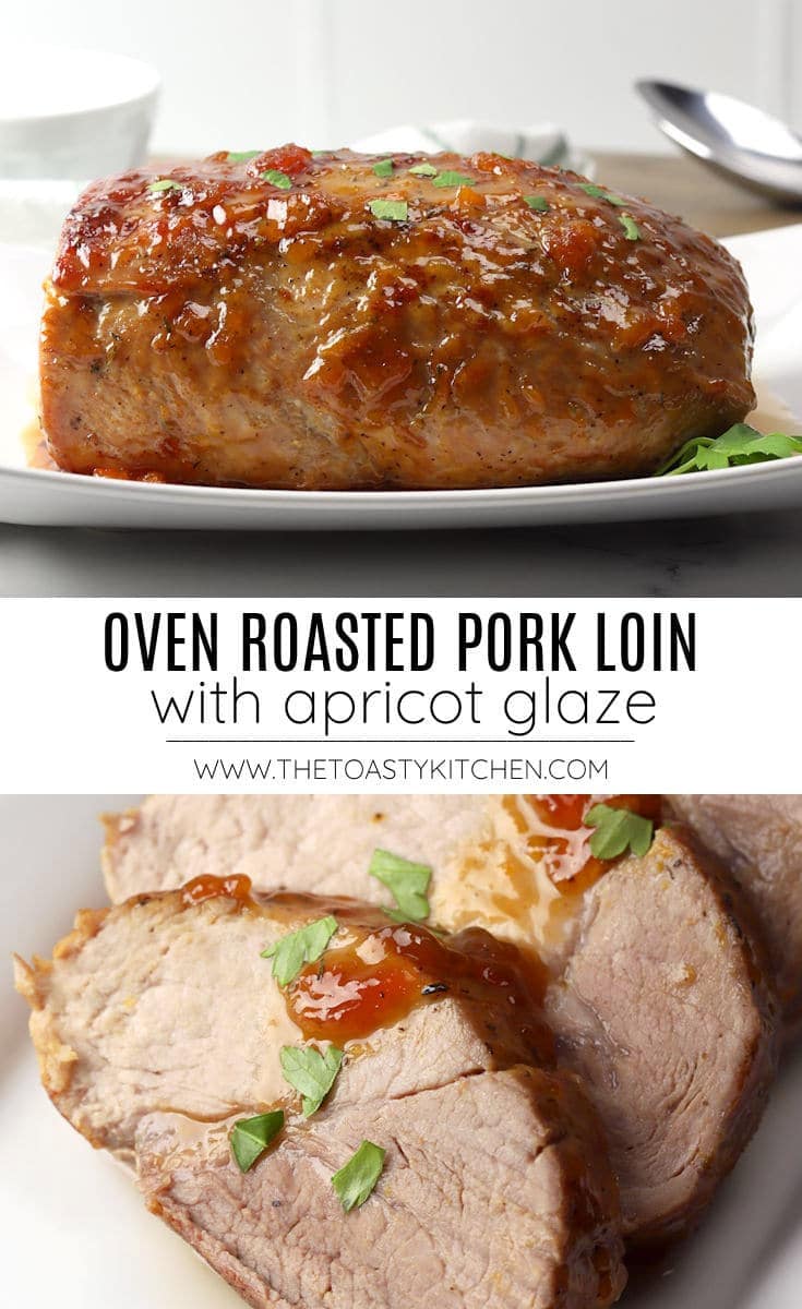Oven roasted pork loin recipe.
