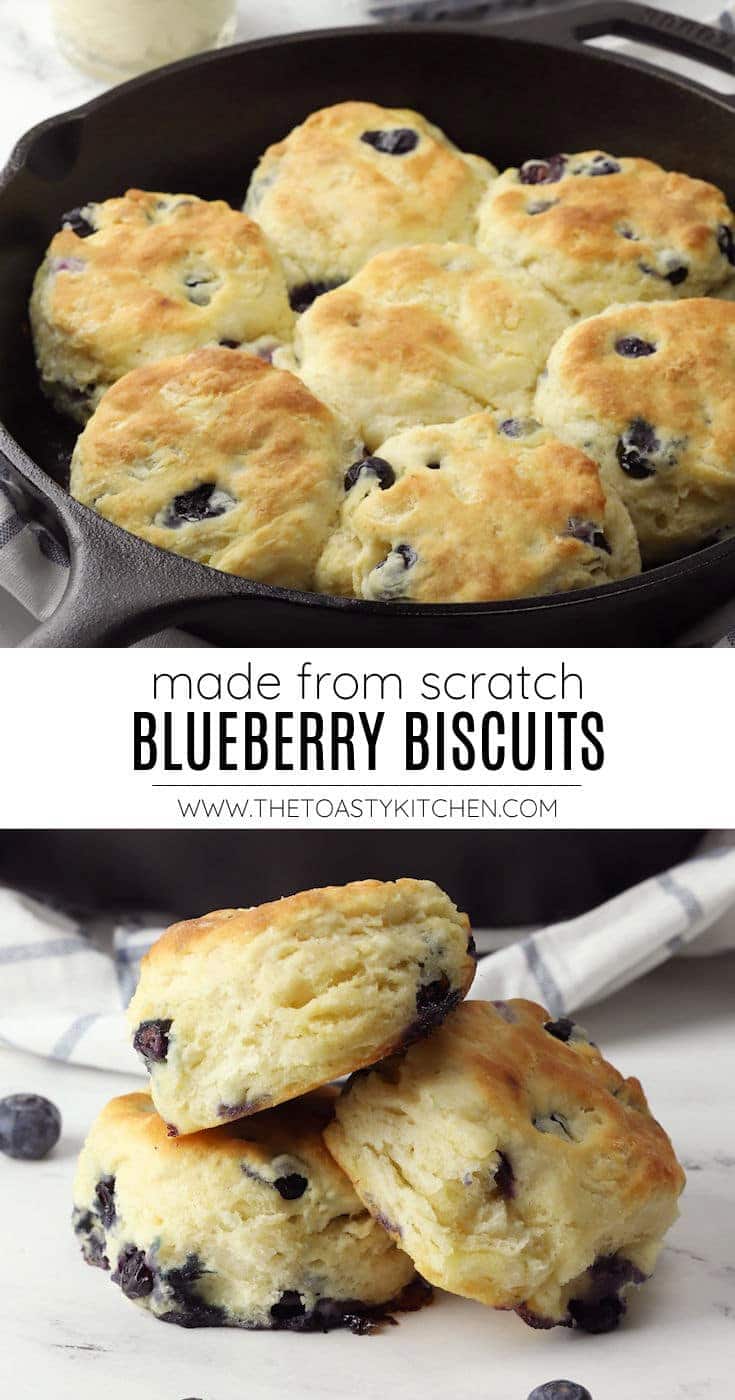 Blueberry biscuits recipe.