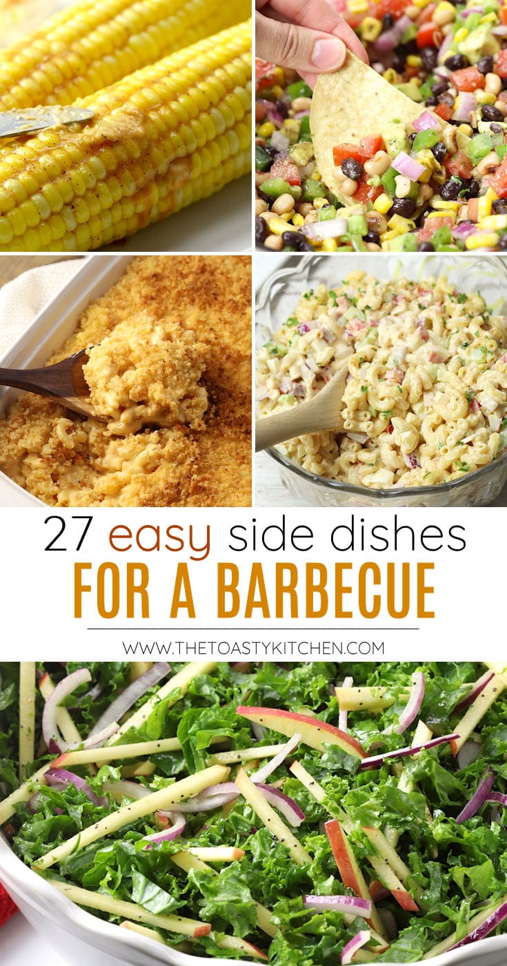 Side dishe recipes for a summer barbecue.
