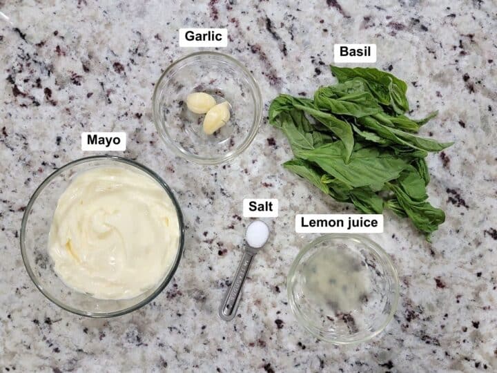 Basil Aioli - The Toasty Kitchen