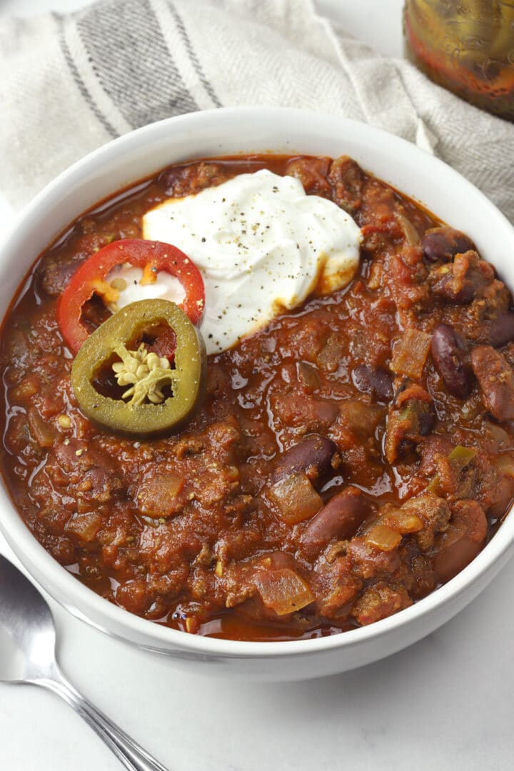 Bison Chili - The Toasty Kitchen