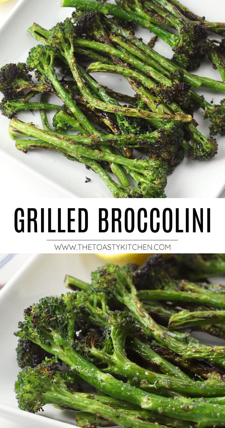 Grilled broccolini recipe.