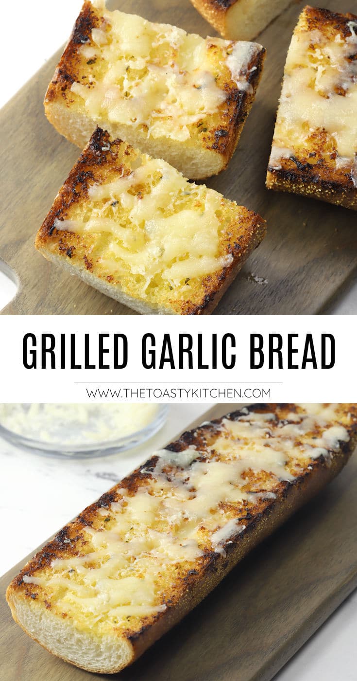 Grilled garlic bread recipe.