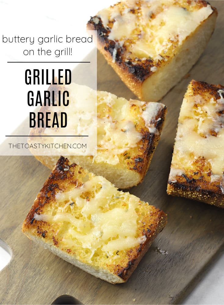 Grilled garlic bread recipe.