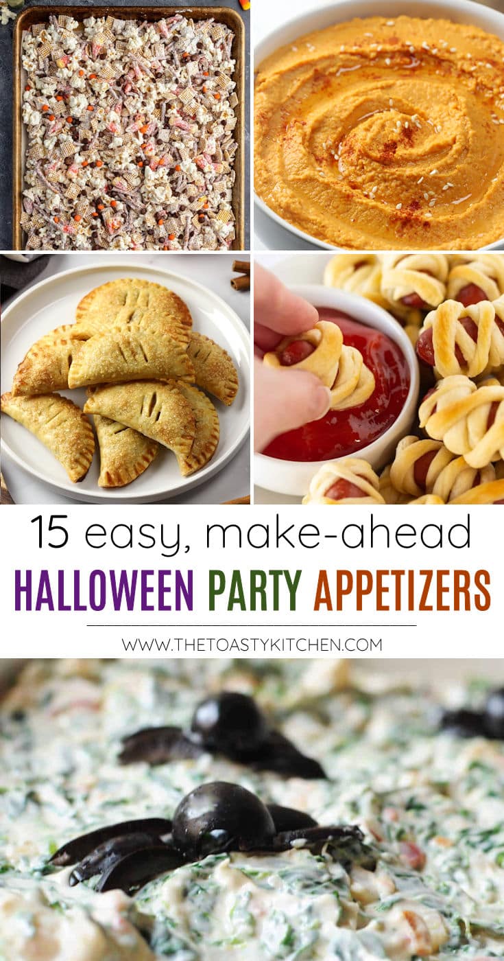 15 Make-Ahead Halloween Party Appetizers - The Toasty Kitchen