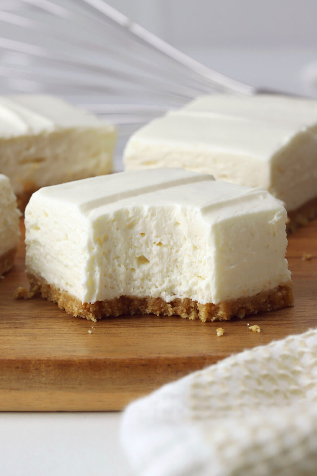 No Bake Cheesecake Bars The Toasty Kitchen 