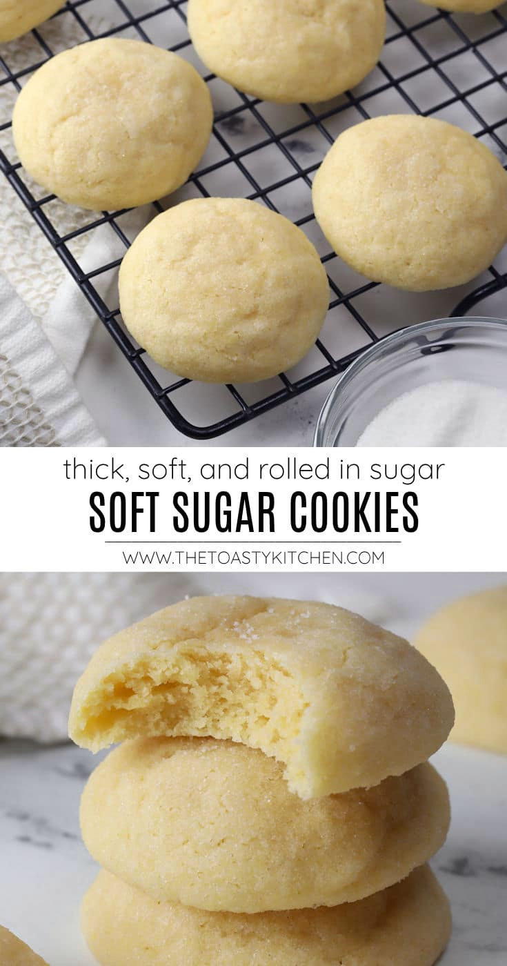 Soft sugar cookies recipe.