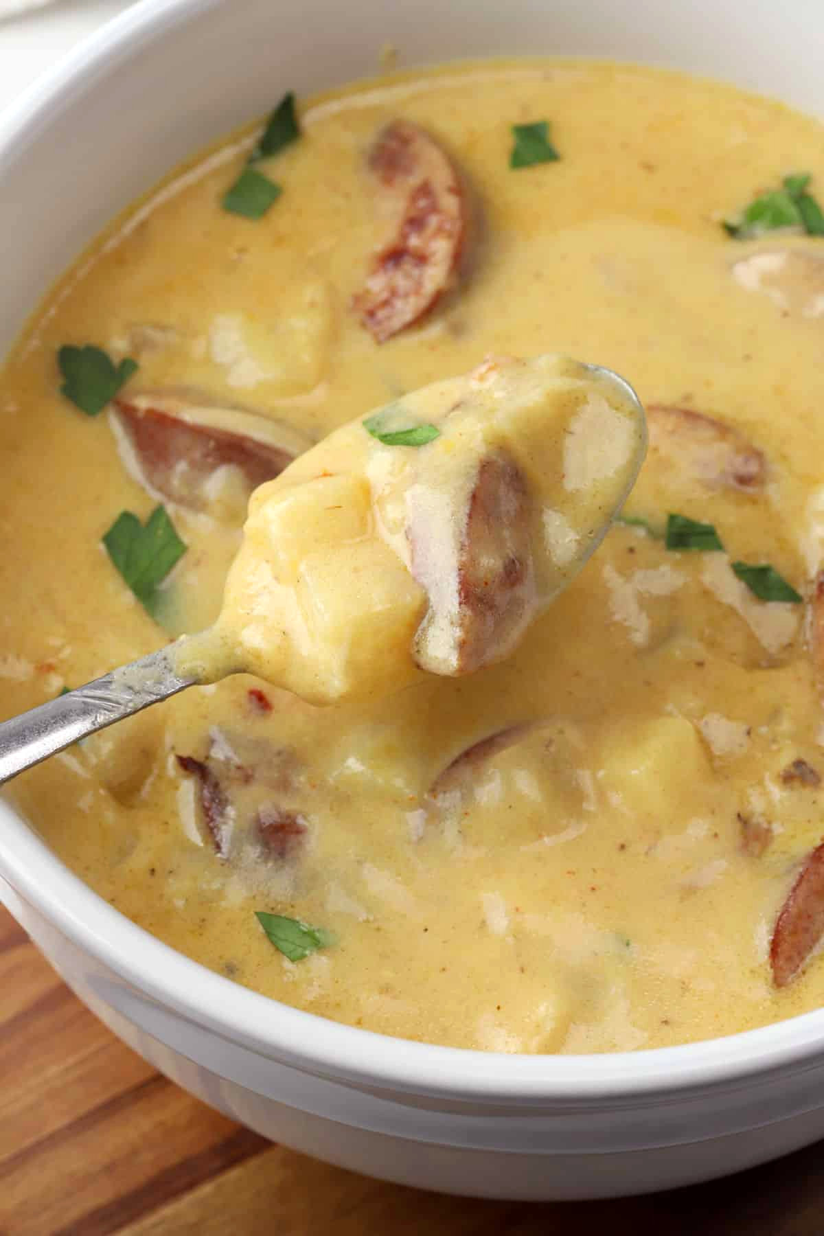 Kielbasa Potato Soup The Toasty Kitchen