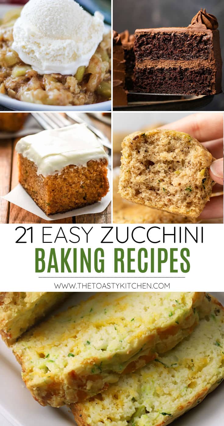 Zucchini baking recipes roundup.