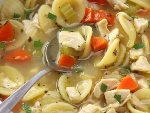 Rotisserie Chicken Noodle Soup Recipe