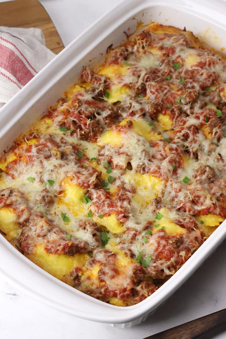 Ravioli Casserole - The Toasty Kitchen