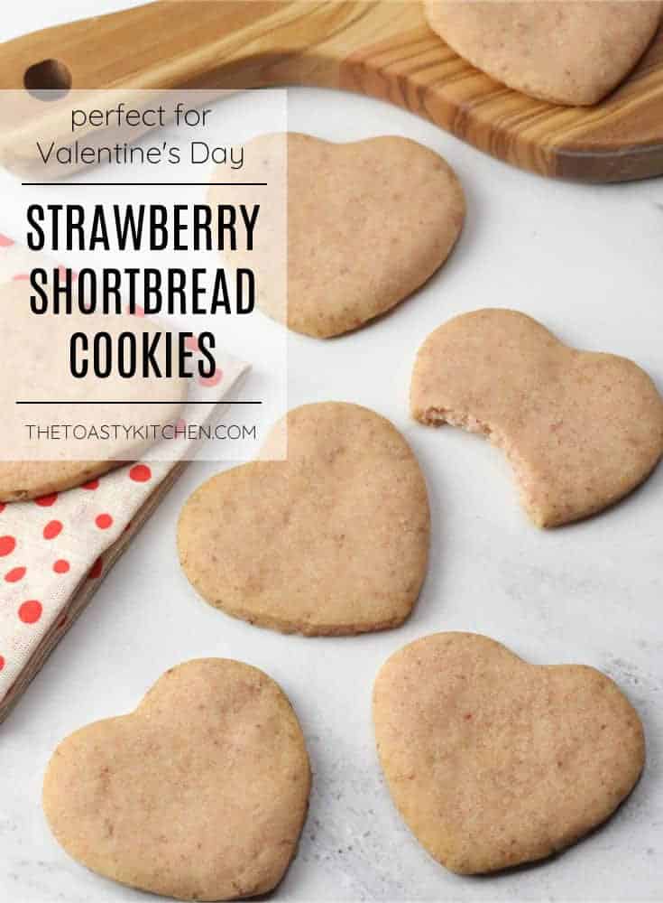 Strawberry shortbread cookies recipe.