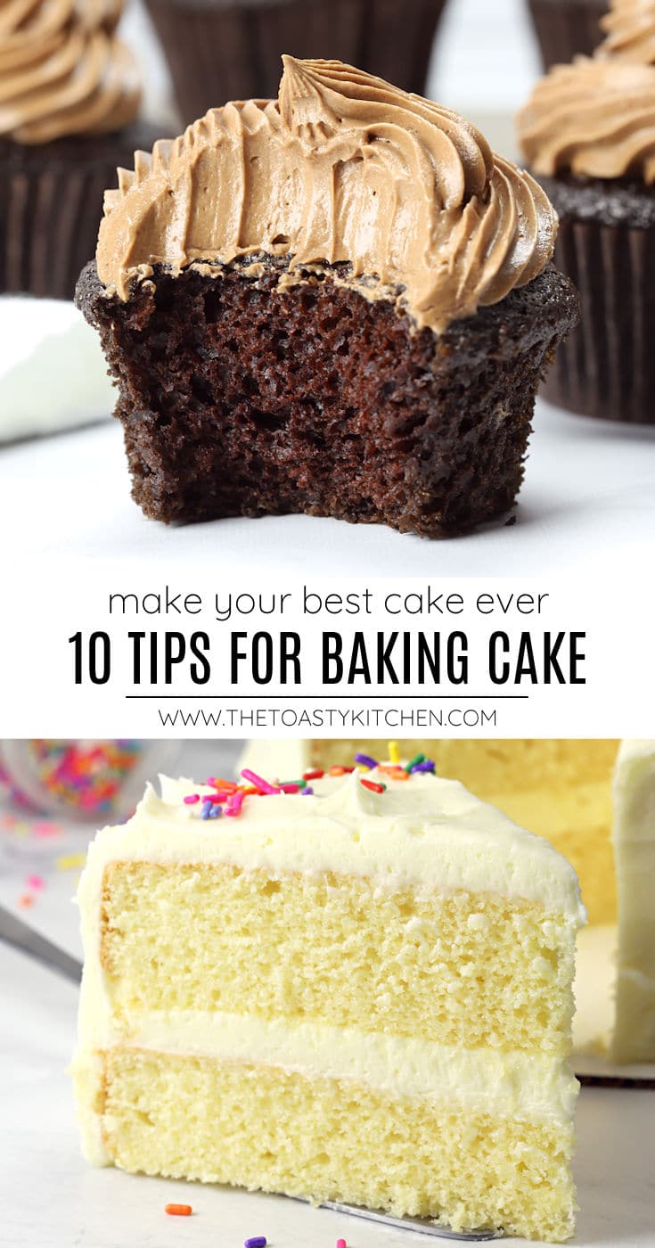 10 tips for baking cake.
