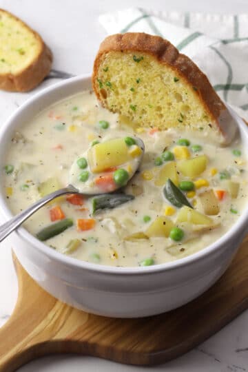 Creamy Vegetable Soup - The Toasty Kitchen