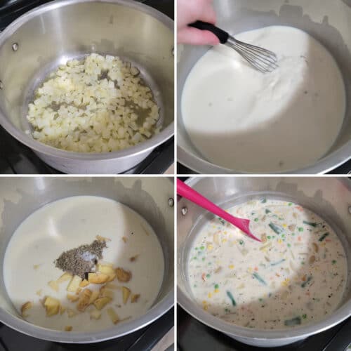 Creamy Vegetable Soup - The Toasty Kitchen