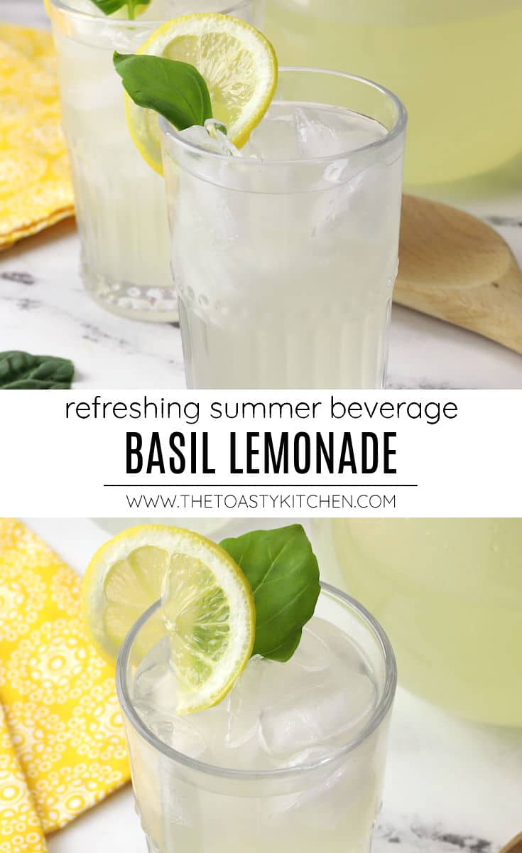 Easy Basil Lemonade • Keeping It Simple Blog