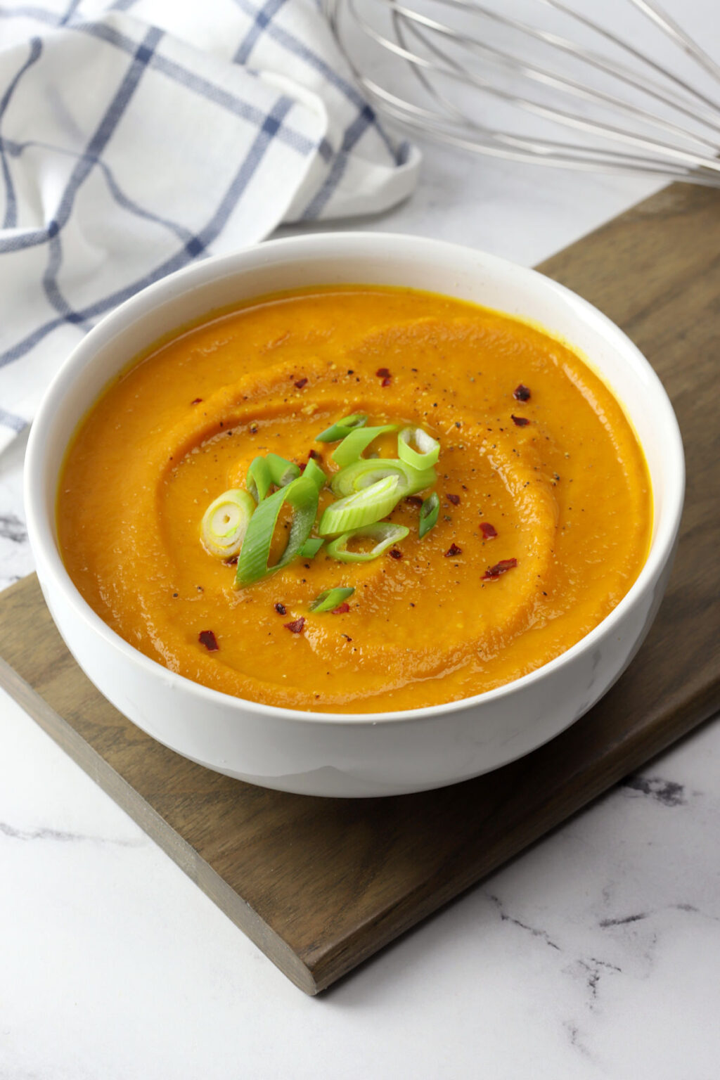 Pumpkin Carrot Soup - The Toasty Kitchen