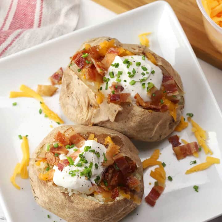 Loaded Baked Potatoes - The Toasty Kitchen