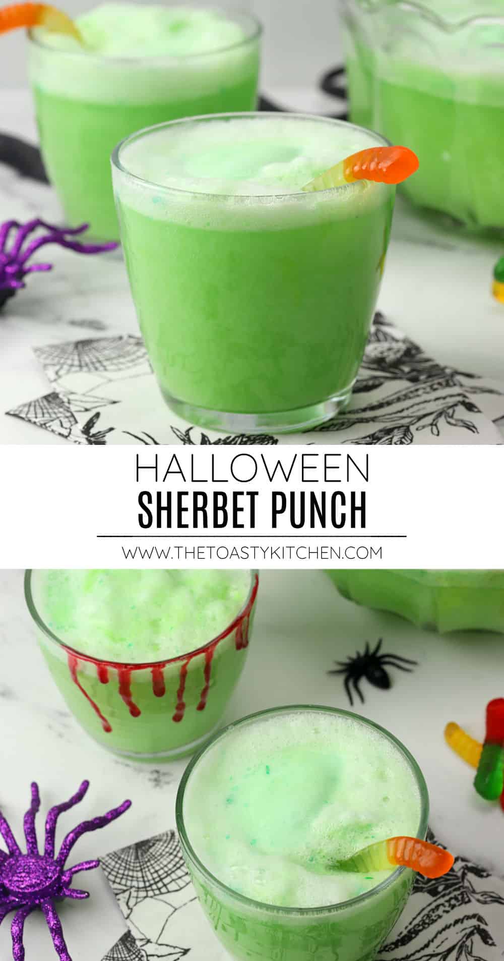 Halloween Sherbet Punch The Toasty Kitchen halloween-sherbet-punch-the-toasty-kitchen