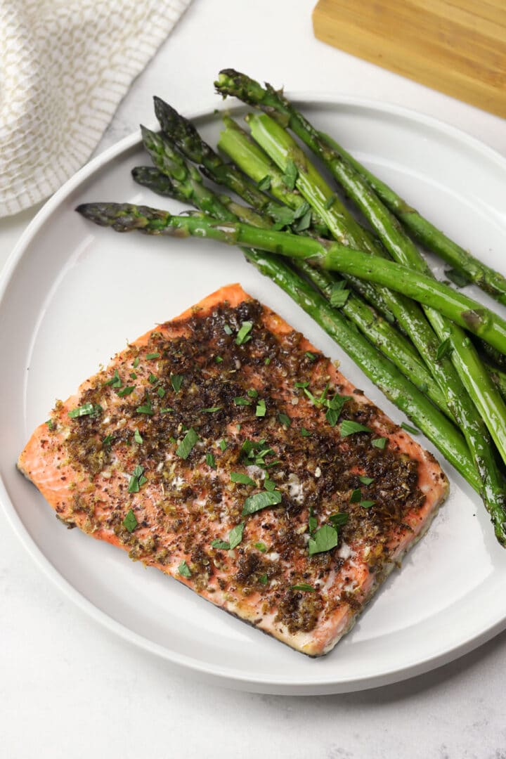 Za'atar Salmon - The Toasty Kitchen