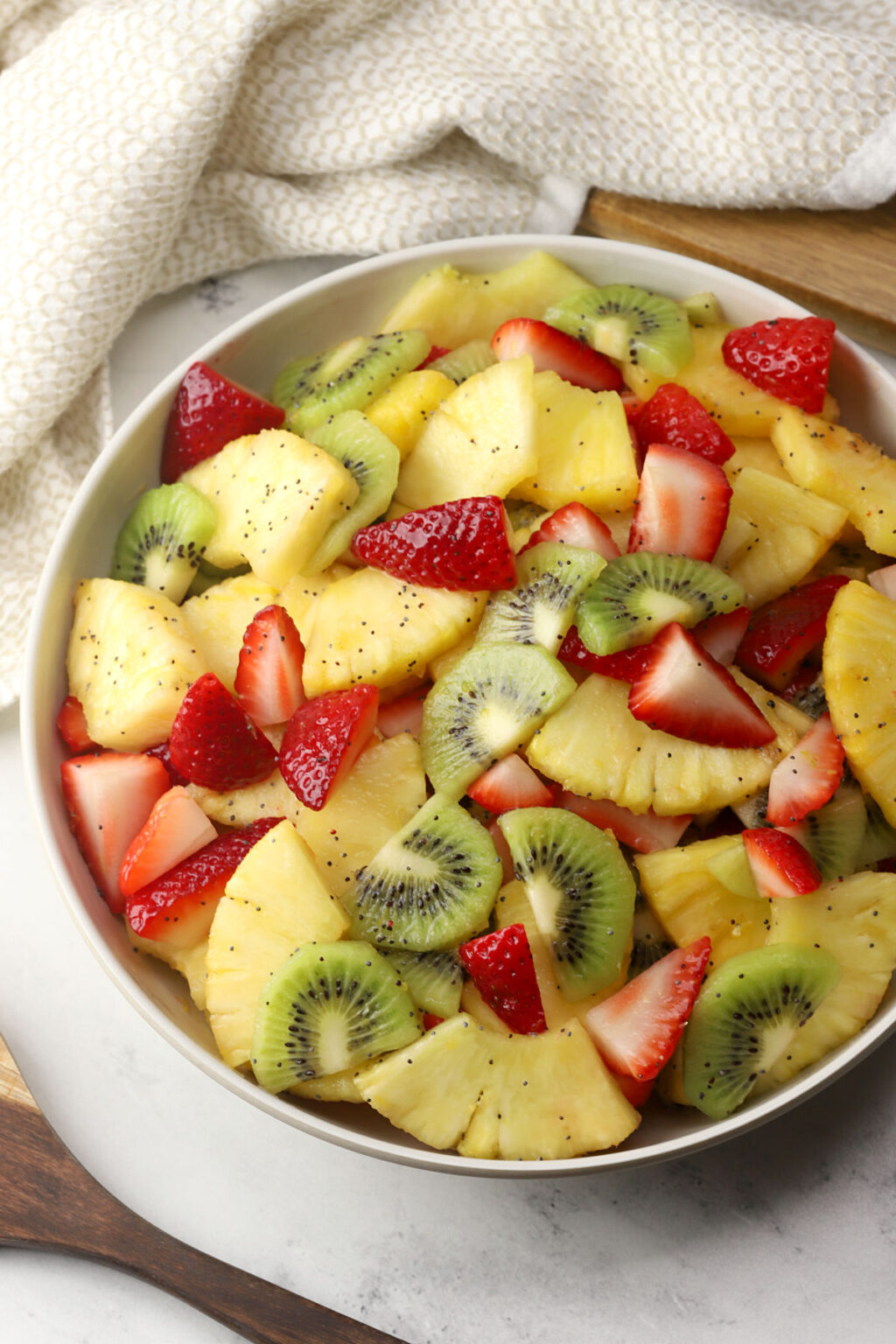 Spring Ruit Spring Fruit Salad - The Toasty Kitchen