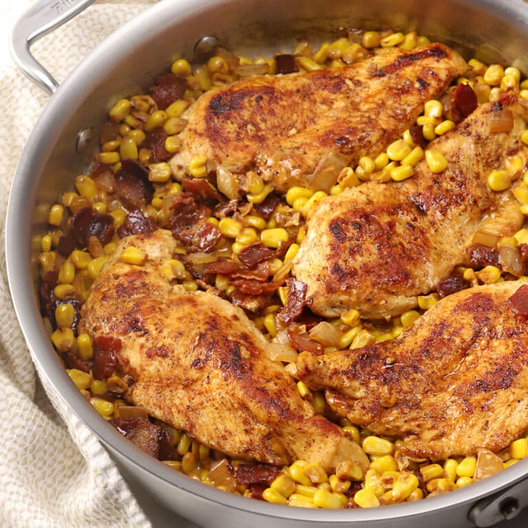 Crispy Baked Chicken Thighs - The Toasty Kitchen