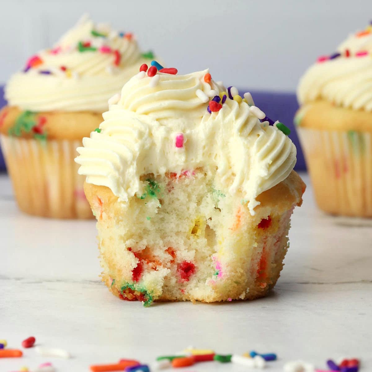 Confetti Cupcakes The Toasty Kitchen