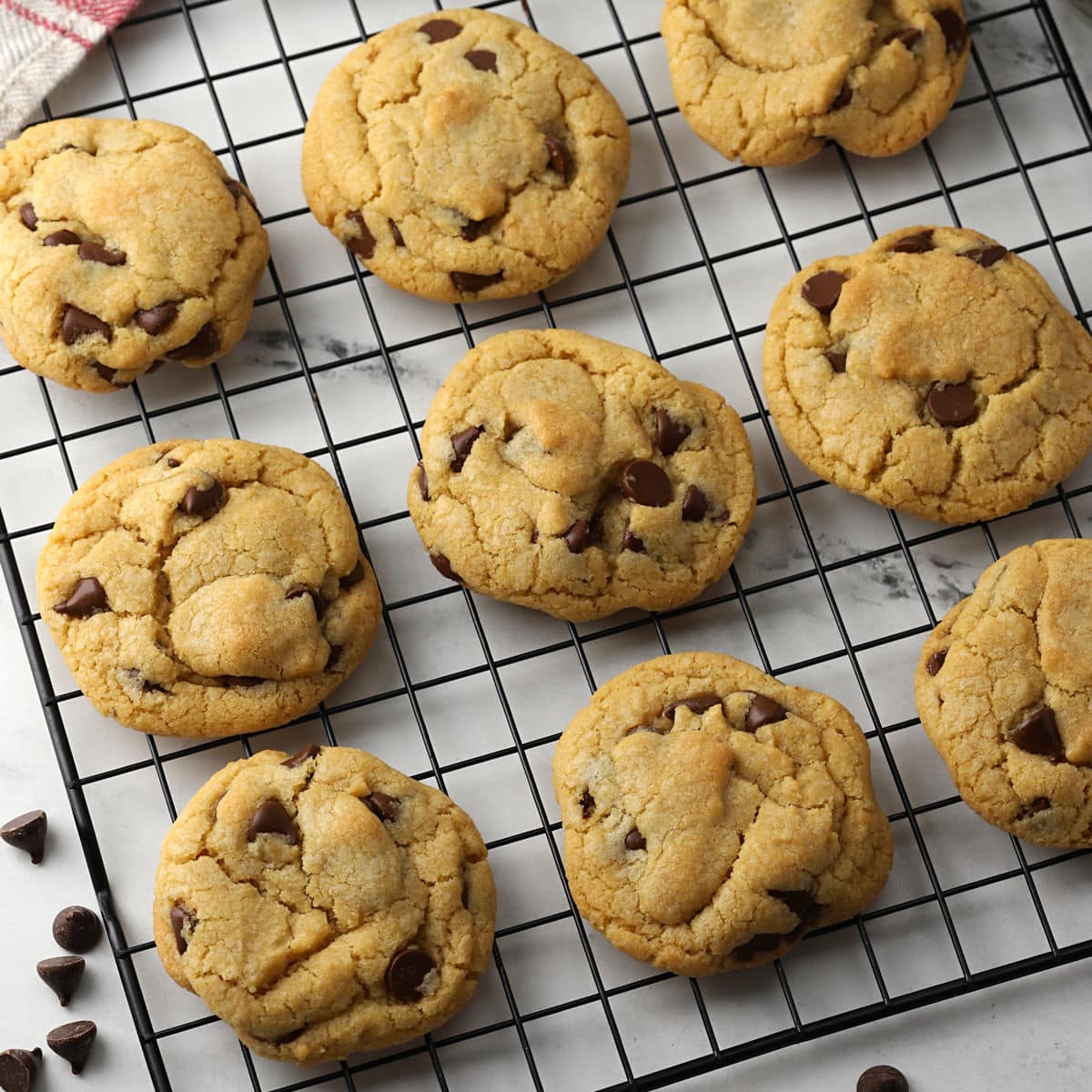 Small Batch Chocolate Chip Cookies - The Toasty Kitchen